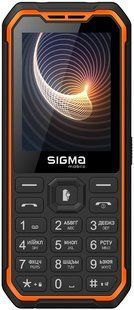 Телефон Sigma Mobile X-Style 310 Force Type-C Black/Orange 281617 фото