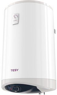 Водонагрівач електр. TESY Modeco Ceramic S круглий із теплообмінником GCV6S 804724D C21 TS2RCP, 80л, 2,4кВт, сухий тен, мех. кер-ння, B, білий 364723 фото