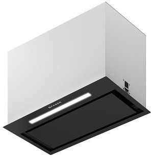 Витяжка Faber вбудована, 52см, 1119м.куб/год, Inka Lux Premium Bk Matt A52 Kl, чорний матовий 373382 фото