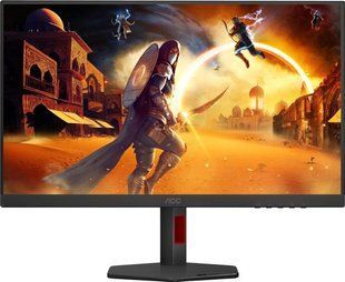Монiтор TFT AOC 27" U27G4R IPS 4K 160Hz 400nit 2*HDMI DP Pivot USB Black/Red 382595 фото