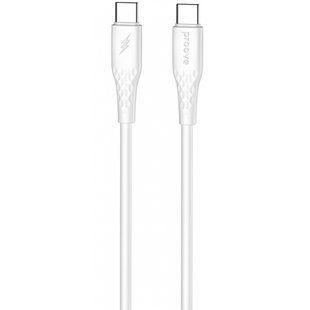 Кабель Proove GridLine Type-C to Type-C 60W (1m) white (CCGL60002202) 383261 фото