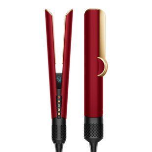 Стайлер Dyson HT01 Airstrait Red Velvet/Gold (596931-01) з боксом EU 346327 фото