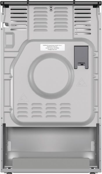 Плита Gorenje комбінована, 62л, 50x60см, дисплей, IconLed, емальовані, титан (GK5C60SJ) 374101 фото
