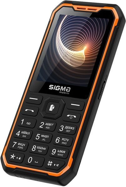 Телефон Sigma Mobile X-Style 310 Force Type-C Black/Orange 281617 фото