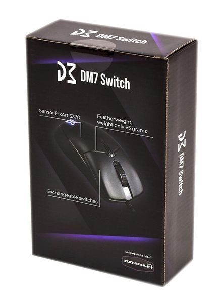 Mиша USB OPTICAL DM7 SWITCH DREAM MACHINES 317037 фото