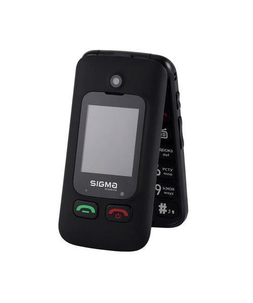 Телефон Sigma Mobile Comfort 50 Shell Duo Type-C Black 284668 фото