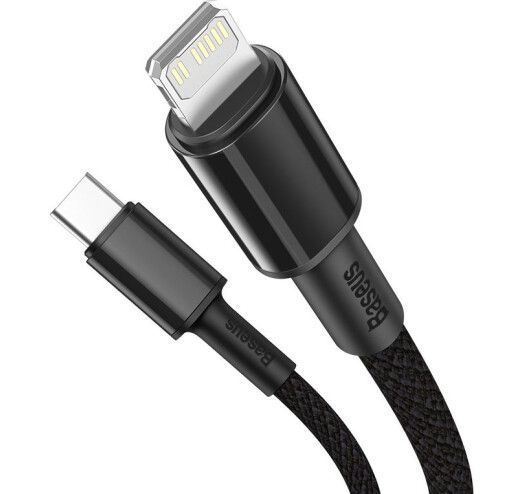 Кабель Baseus Type-C To Lightning 20W 2m(CATLGD-A01) Чорний 269713 фото