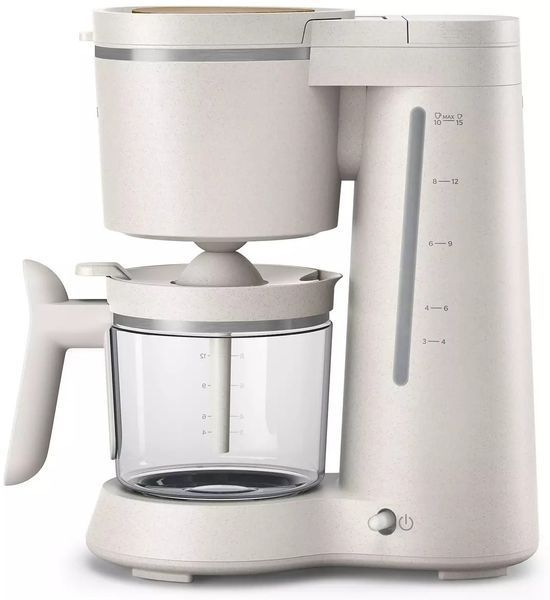 Кавоварка Philips крапельна Series 5000 1.2л, мелена, білий (HD5120/00) 367645 фото