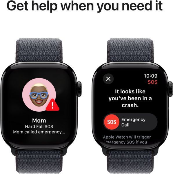 Смарт-годинник Apple Watch Series 10 GPS 46mm Jet Black Aluminium Case with Ink Sport Loop MWWR3 320069 фото