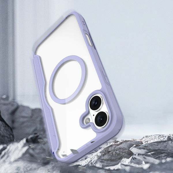 Чохол-книжка Dux Ducis Skin X Pro with MagSafe для Apple iPhone 16 (6.1") Purple 322710 фото