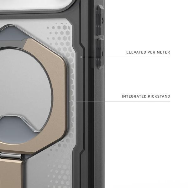 Чохол UAG для iPhone 17 Pro Max, Plasma XTE MagSafe, Ash/Titanium (114528113136) 398374 фото