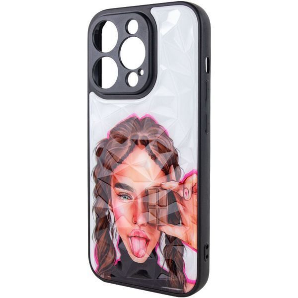TPU+PC чохол Prisma Ladies для Apple iPhone 14 Pro (6.1") Chocolate 262515 фото