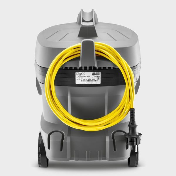 Пилосос професійний Karcher T 11/1 Classic, 850Вт, 235мБар, контейнер 11л, 3.9кг (1.527-197.0) 373476 фото
