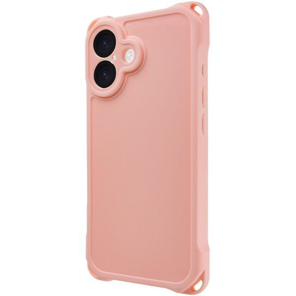 Чохол TPU CrossBody with straps для Apple iPhone 16 Plus (6.7") Pink 359078 фото