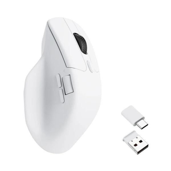 Миша Keychron M6 BT/WL/USB-A/USB-C, білий (M6-A3) 367823 фото