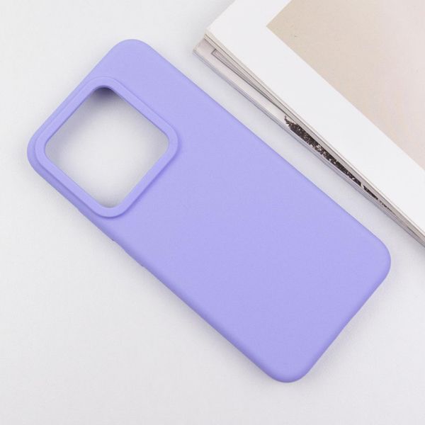 Чохол Silicone Cover Lakshmi (AAA) для Xiaomi 14 Pro Бузковий / Dasheen 286949 фото