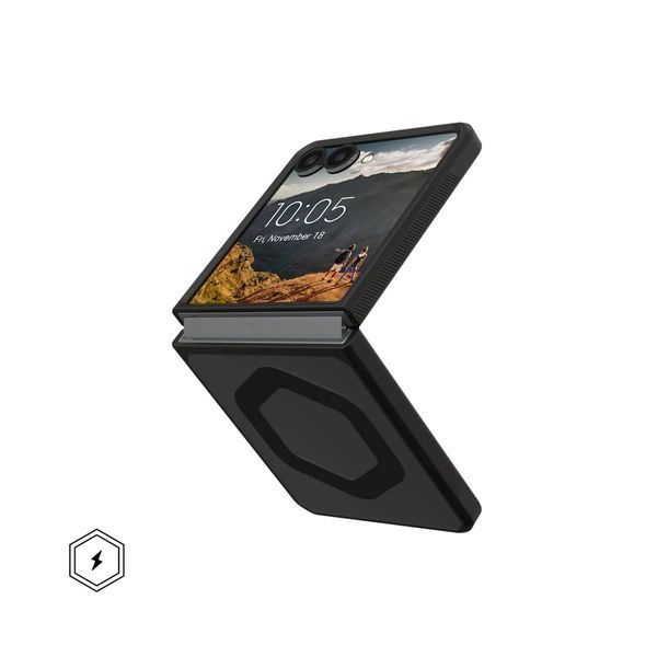 Чохол UAG для Samsung Galaxy Z Flip 7, Mouve with Magnet, Ash 389924 фото