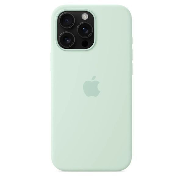 Чохол-накладка Apple iPhone 16 Pro Max Apple Silicone Case MagSafe Aquamarine 356906 фото