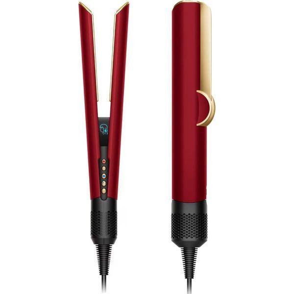 Стайлер Dyson HT01 Airstrait Red Velvet/Gold (596931-01) з боксом EU 346327 фото