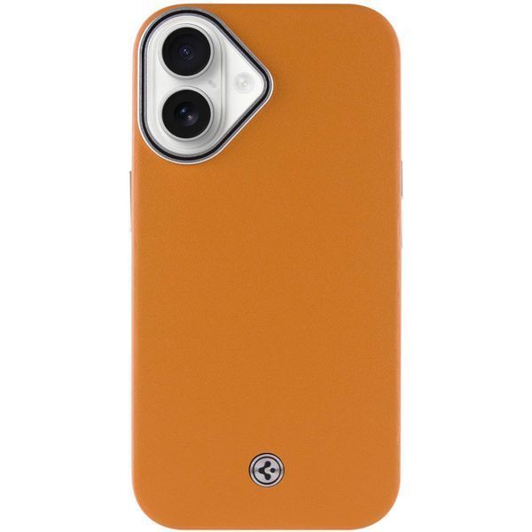 Чохол PC+Leather SGP with MagSafe для Apple iPhone 16 Plus (6.7") Brown 322299 фото