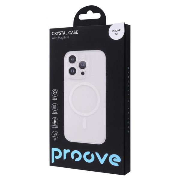 Чохол Proove Crystal Case with Magnetic Ring iPhone 12 transparent (PCCCIP120001) 339011 фото
