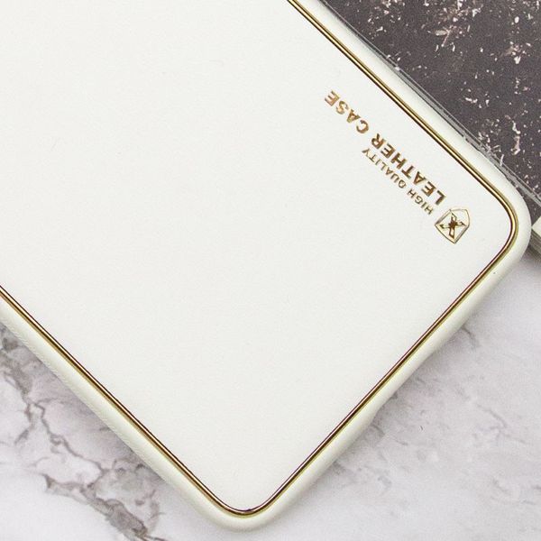 Шкіряний чохол Xshield для Xiaomi Poco X5 5G / Redmi Note 12 5G Білий / White 269226 фото