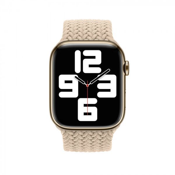 Ремінець Apple Watch Beige Braided Solo Loop - Size 6 Для Watch 42/44 (MPCQ3) 266863 фото