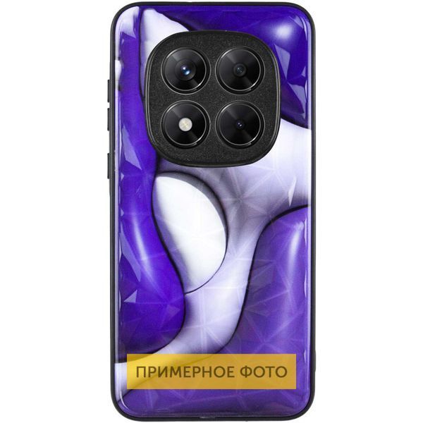 TPU+PC чохол Prisma BubbleGum для Xiaomi Redmi Note 14 4G (Int. version) 3D Blue 358112 фото