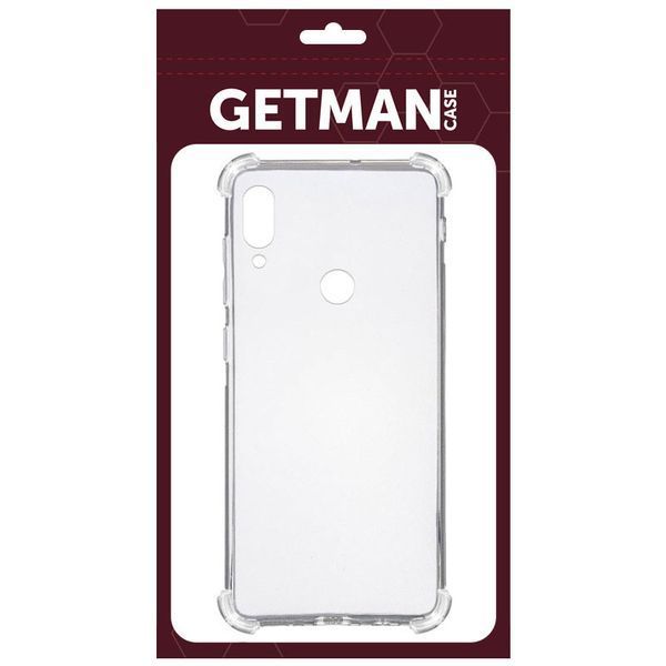 TPU чохол GETMAN Ease logo посилені кути для Xiaomi Redmi Note 7 / Note 7 Pro / Note 7s Безбарвний (прозорий) 214124 фото