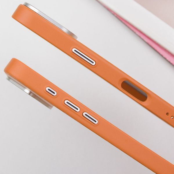 Чохол PC+Leather SGP with MagSafe для Apple iPhone 16 Plus (6.7") Brown 322299 фото