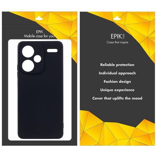 Чохол TPU Epik Black Full Camera для Xiaomi Redmi Note 13 Pro+ Чорний 288519 фото