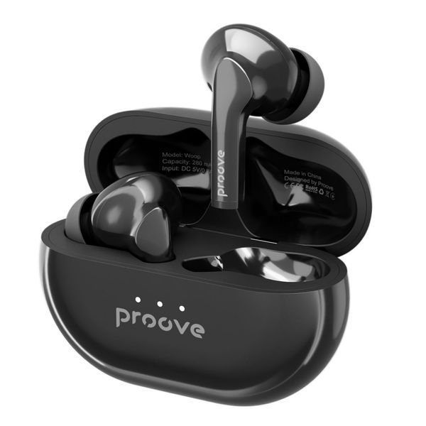 Навушники Proove Woop TWS with ANC (TWWP00010001) Black 284189 фото