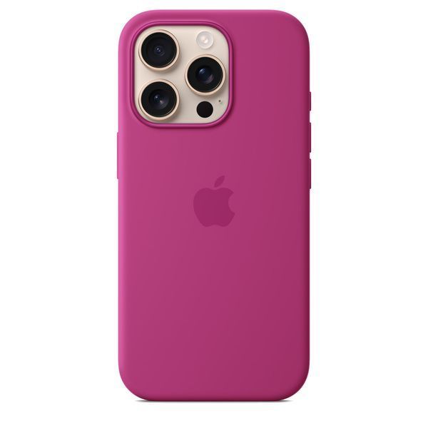 Чохол-накладка Apple iPhone 16 Pro Silicone Case with MagSafe - Fuchsia (MYYN3) 321815 фото