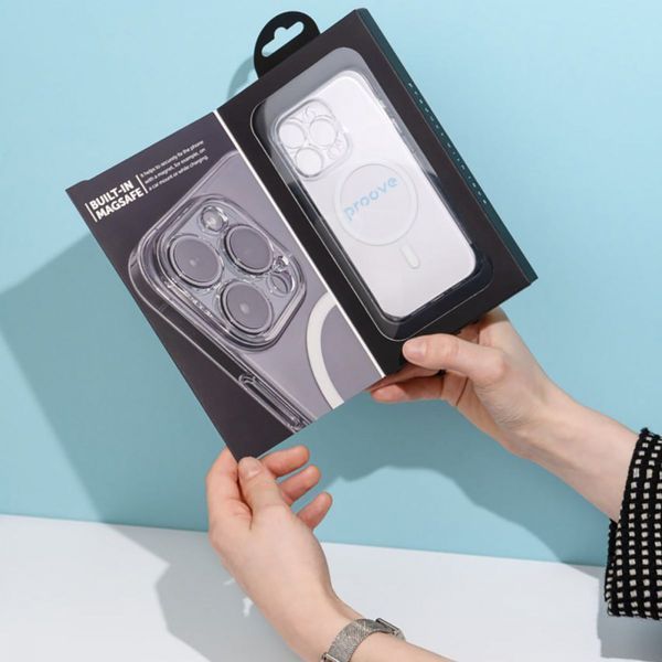 Чохол Proove Crystal Case with Magnetic Ring iPhone 12 transparent (PCCCIP120001) 339011 фото