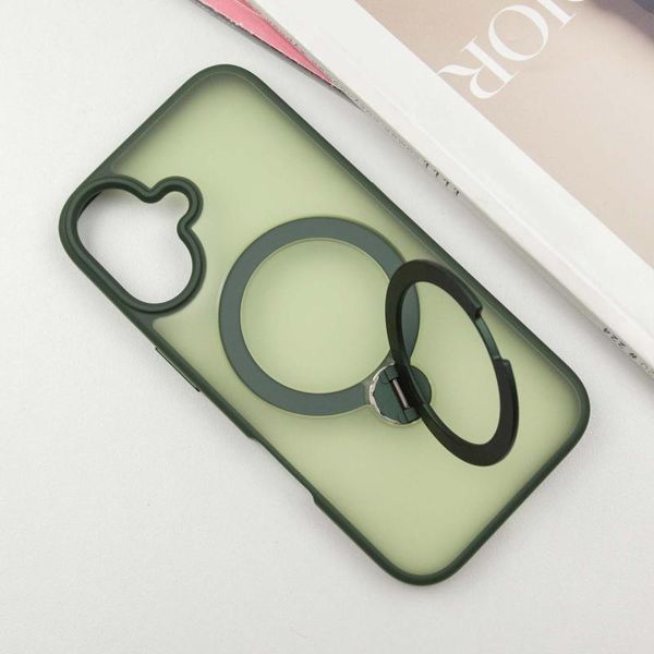 Чохол Ummi Colorful with MagSafe HQ Ring для Apple iPhone 16 (6.1") Green 402103 фото