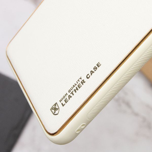 Шкіряний чохол Xshield для Xiaomi Poco X5 5G / Redmi Note 12 5G Білий / White 269226 фото