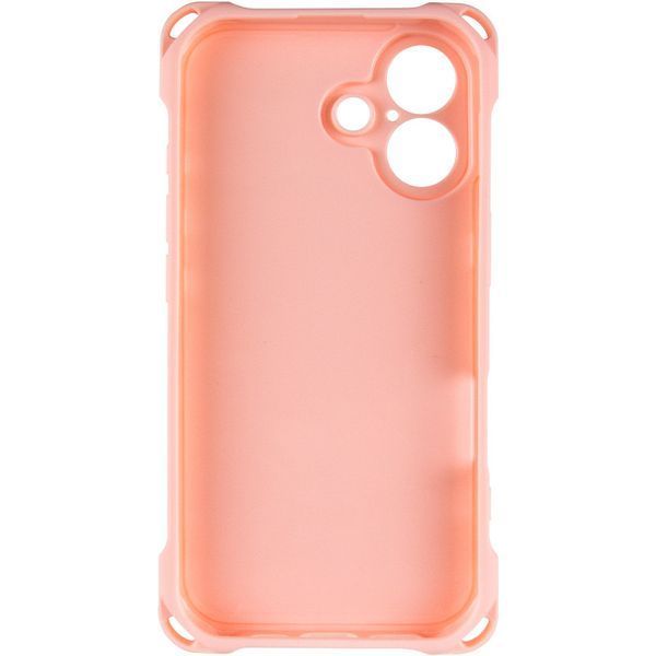 Чохол TPU CrossBody with straps для Apple iPhone 16 Plus (6.7") Pink 359078 фото