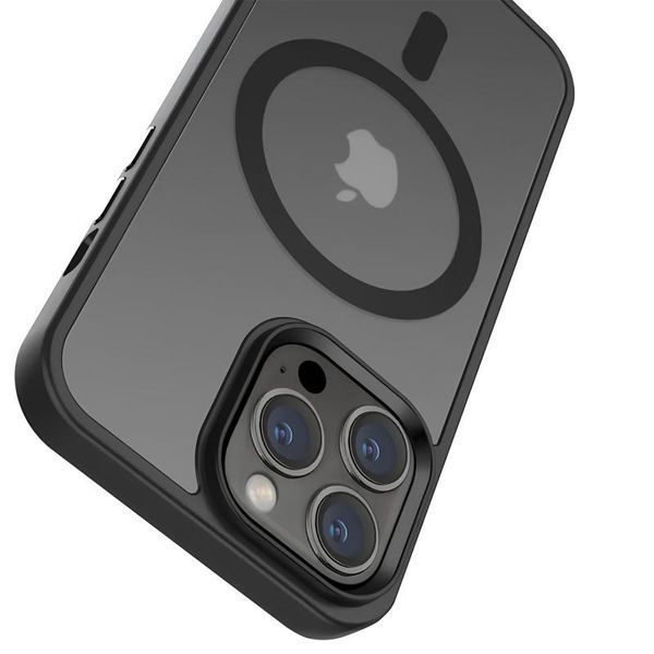 Чохол Ummi Colorful with MagSafe для Apple iPhone 15 Pro (6.1") Чорний / Black 401949 фото