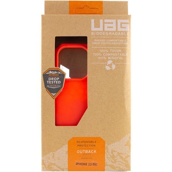 Чохол UAG OUTBACK BIO для Apple iPhone 13 Pro (6.1") Червоний 240627 фото