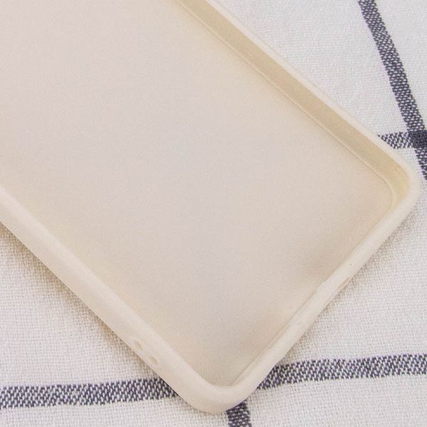 Силіконовий чохол Candy Full Camera для TECNO Spark 10 Pro Бежевий / Antigue White 286374 фото
