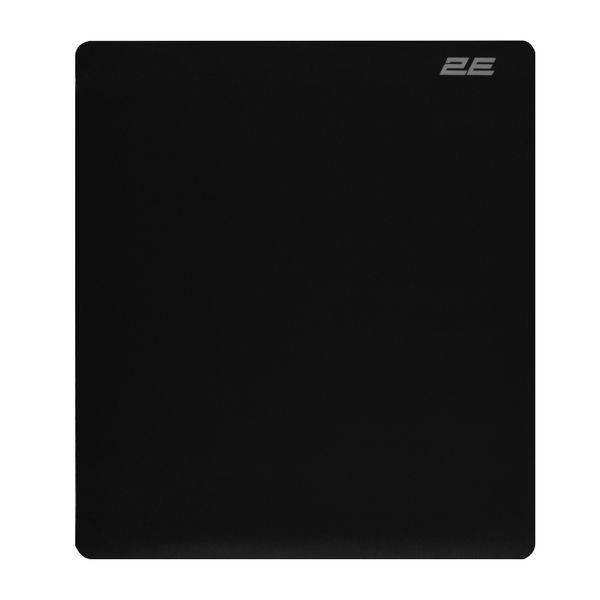 Килимок для миші 2E SHINY, M(450x400x2мм), чорний (2E-PAD-M-SHINY-BLACK) 373976 фото