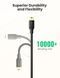 Кабель UGREEN US132 USB-А 2.0 Male To Mini USB 5pin Male Cable 2m (30472) Black 355936 фото 2
