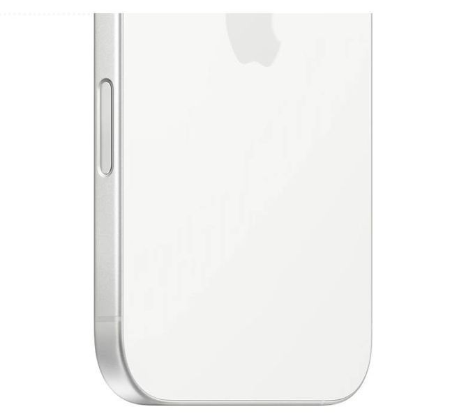 Смартфон Apple iPhone 16 128GB White e-Sim 324139 фото