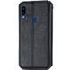 Кожаный чехол книжка GETMAN Cubic (PU) для Samsung Galaxy A10s Черный 203976 фото 3