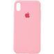 Чохол Silicone Case Full Protective (AA) для Apple iPhone XR (6.1") Рожевий / Pink 198374 фото 1