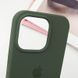 Чохол Silicone Case Full Protective (AA) для Apple iPhone 15 Pro (6.1") Зелений / Cyprus Green 276398 фото 7