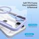 Чохол-книжка Dux Ducis Skin X Pro with MagSafe для Apple iPhone 16 (6.1") Purple 322710 фото 4