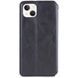 Шкіряний чохол-книжка GETMAN Cubic (PU) для Apple iPhone 13 (6.1") Чорний 398574 фото 2