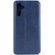 Шкіряний чохол-книжка GETMAN Cubic (PU) для Samsung Galaxy A17 5G Синій 391243 фото 3