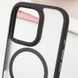 TPU+PC чохол Blueo Skin Friendly Frosted with MagSafe для Apple iPhone 16 Pro (6.3") Чорний 319480 фото 14